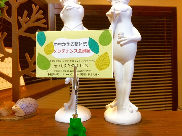 御茶ノ水中村かえる整体院