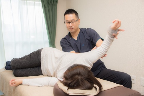 御茶ノ水駅中村かえる整体院の施術の流れ
