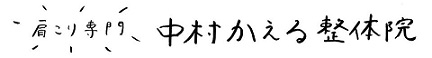 御茶ノ水中村かえる整体院